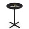 Holland Bar Stool Co 42" Blk Wrinkle Wright State Pub Table L211B4228WrtStU - alternate 1